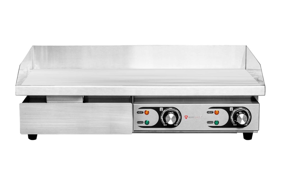Płyta grillowa elektryczna gładka nastawna Resto Quality RQEG820
